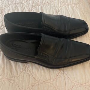 Men’s New black  Ecco dress shoe,45(11-11.5)